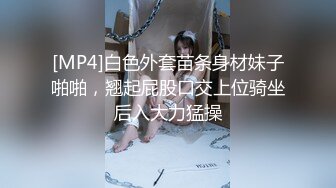 [MP4]白色外套苗条身材妹子啪啪，翘起屁股口交上位骑坐后入大力猛操