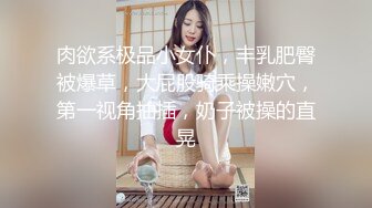 肉欲系极品小女仆，丰乳肥臀被爆草，大屁股骑乘操嫩穴，第一视角抽插，奶子被操的直晃