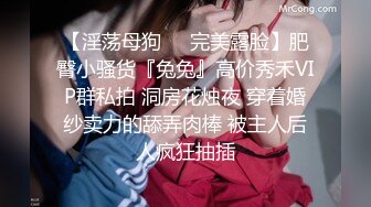 【淫荡母狗❤️完美露脸】肥臀小骚货『兔兔』高价秀禾VIP群私拍 洞房花烛夜 穿着婚纱卖力的舔弄肉棒 被主人后人疯狂抽插