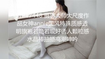 STP17448 摄影大师大尺度作品女神annie国风特殊质感透明旗袍若隐若现好诱人颗粒感水晶棒抽插高潮呻吟