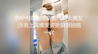 [MP4]御姐范豪乳气质大美女,沙发上高难度姿势狠狠抽插一次