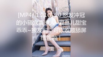 [MP4/ 1.21G] 20 怒发冲冠的小骚穴真撩人~混血儿甜宝乖乖~狼友们，可以收藏舔屏撸管啦！